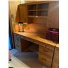 Image 1 : Solid Oak Office Desk 60L x 30D x x 68T