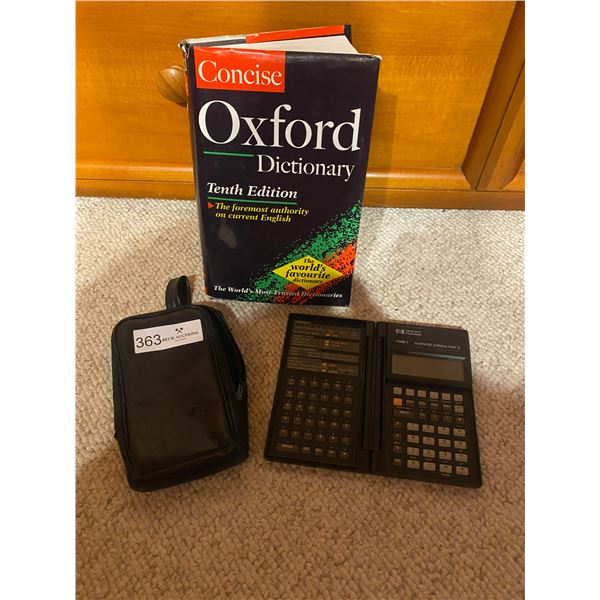 HP Calculator & Dictionary