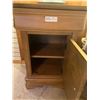 Image 3 : Le Meuble Village Ois Inc. Pair Bedside Tables - Secret Drawer & Cabinet 18W x 14D x 27.5T