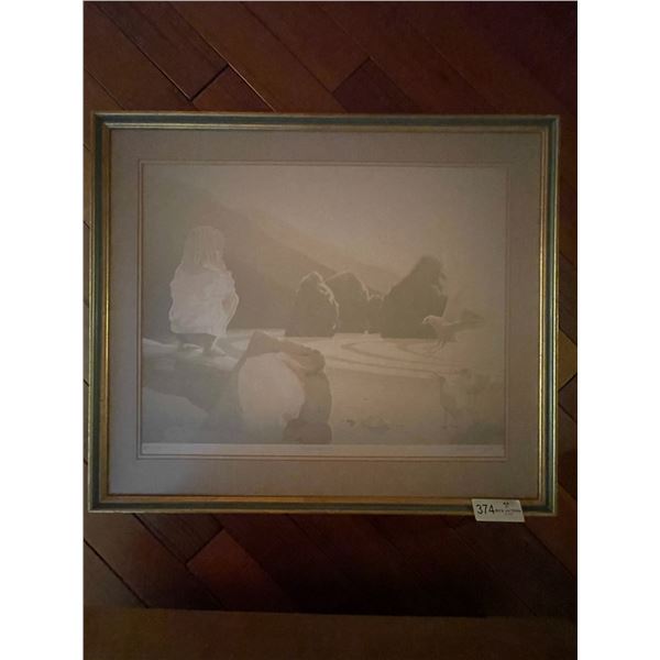 Elizabeth Scott Print Rendevous 26 x 22