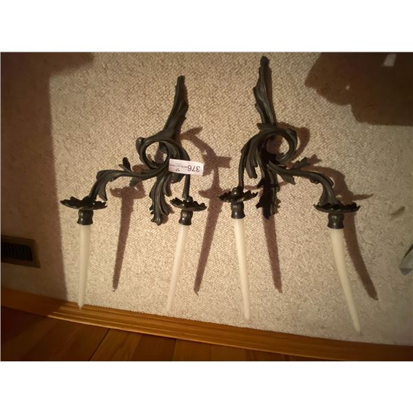 Cast Iron Candle Sconses