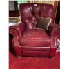 Image 1 : Barca Lounger Burgundy Leather Recliner