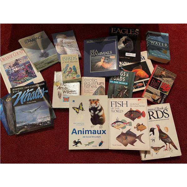 Bird Book & Fish Books Collection