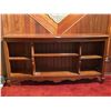 Image 1 : Solid Wood Bookshelf 57L x 14D x 30T