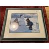 Image 1 : Kids Building Snowman 24 x 21