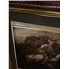 Image 2 : Military Horse Picture Print 39 x 36 Matting Needs Resetting