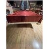 Image 1 : Vintage Billiard Pool Table 54W x 98L