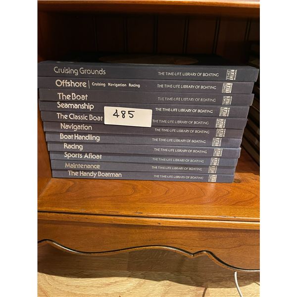 The Time Life Library Of Boating 11 Book Collection