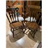 Image 1 : 4 x Wood Country Chairs