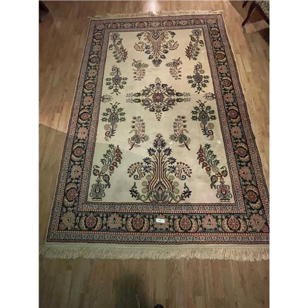 Wool Hand Knotted Rug 105L 71W