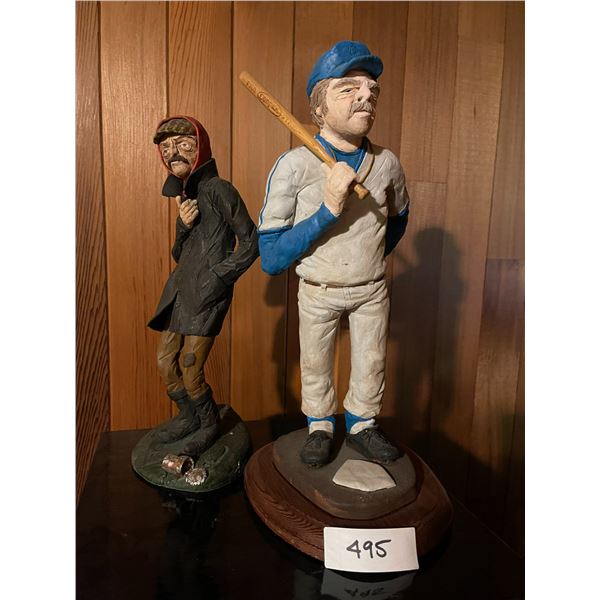 K Evans Statues Coach Fraser