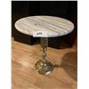 Image 1 : Marble & Brass Side Table 18T