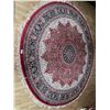 Image 1 : Kashan Round Silk Man Made 8 x 8