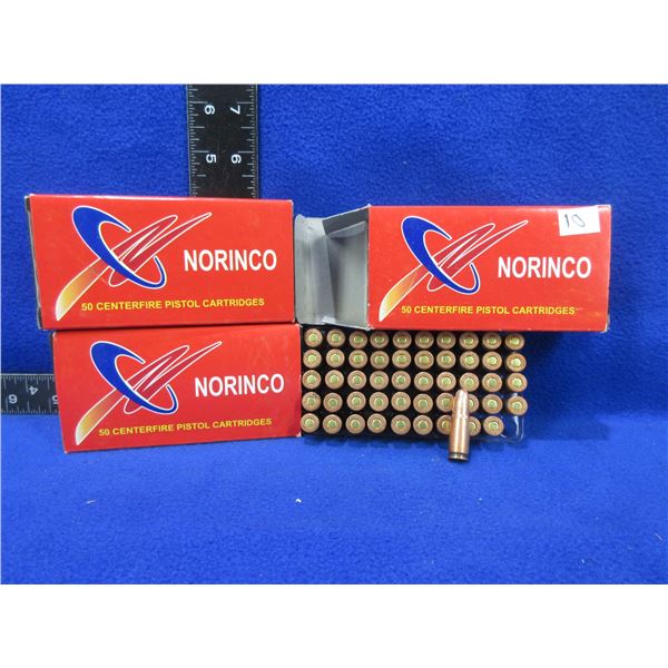 7.62X25 85gr FMJ Norinco Cartridges - 3 Boxes of 50