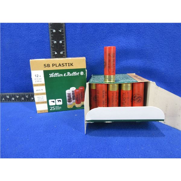 12 Ga 2 5/8" 00 Buck Sellier & Bellot Shotshells