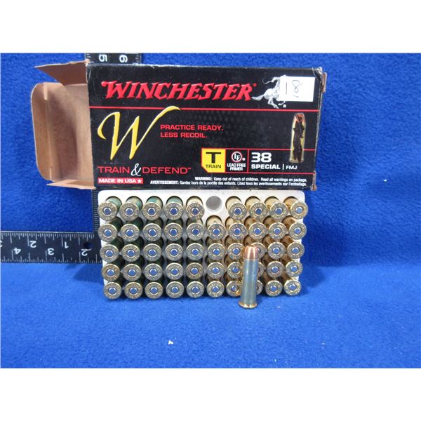 38 Spl Winchester Cartridges - Some are Reloads
