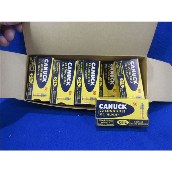 Collector Ammo - 22 LR SV CIL Canuck Cartridges