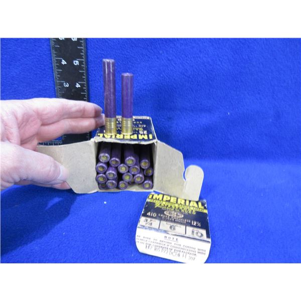 Collector Ammo - 410 Ga Cil Dominion Imperial Shotshells
