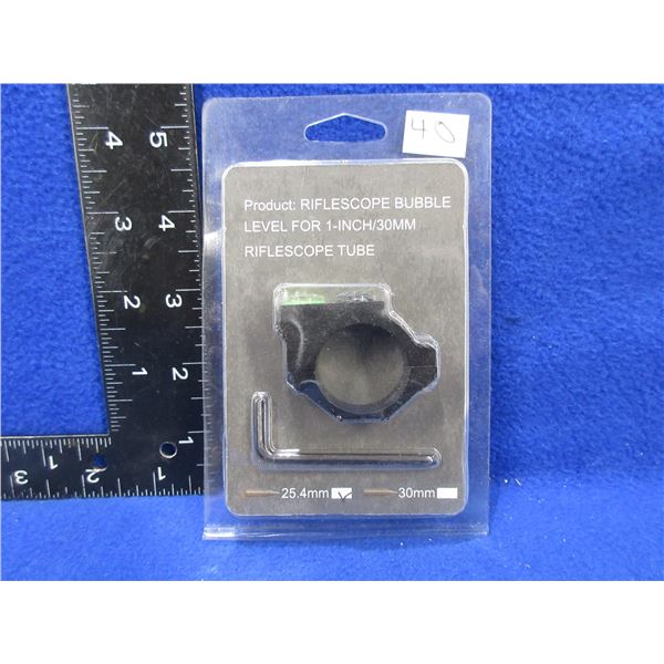 25.4MM Riflescope Bubble Level with Compass - Model 5025