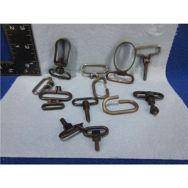 Lot of 12 Misc. Sling Swivels