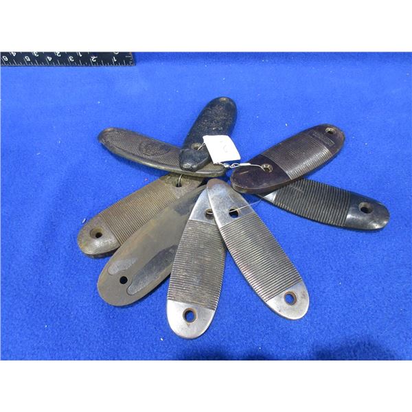 8 Butt Plates - 2 Win, 2 Sav, 2 Rem, 2 Misc.