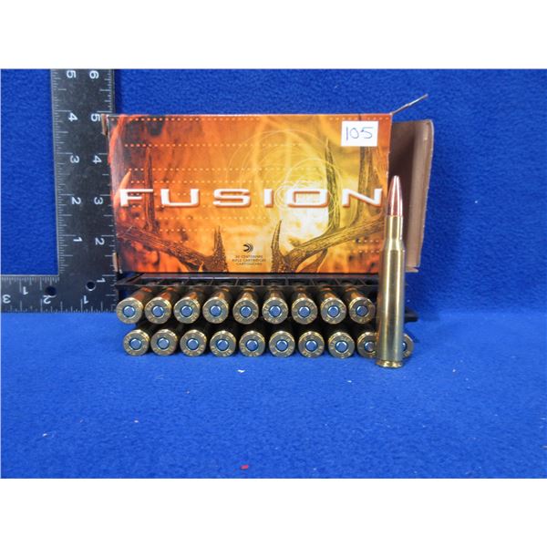 270 Win. 130gr Federal Fusion Cartridges - Box of 20