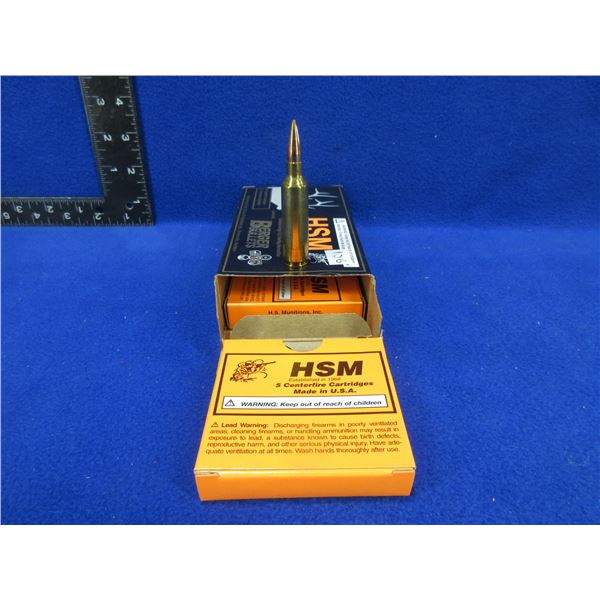 270 WSM 130gr Berger HPBT Hunting VLD HSM Cartridges
