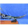 Image 6 : Spider Web Scorpion Death Knife Sword with Stand