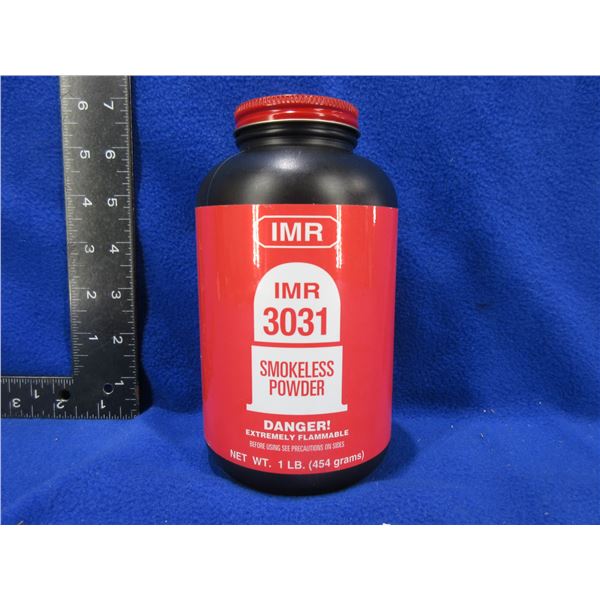 IMR 3031 Smokeless Powder - Sealed 1 lb Tub