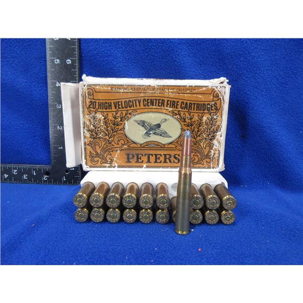 Collector Ammo - 30-06 Sprg 220gr SP Peters Cartridges