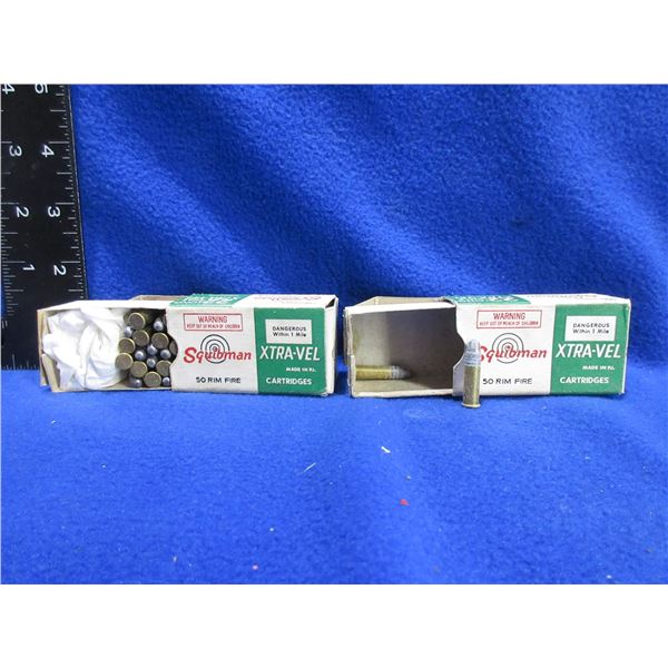 Collector Ammo - 22 LR Xtra-Vel Squibman Cartridges