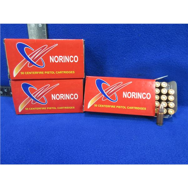 7.62X25 85gr FMJ Norinco Cartridges - 3 Boxes of 50