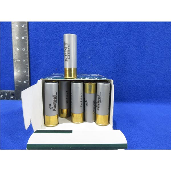 12 Ga 3" 1 Shot Kent Fasteel Steel Waterfowl Shotshells