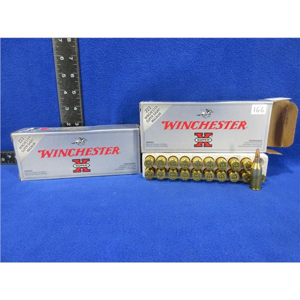 223 WSSM 64gr PP Winchester SuperX Cartridges