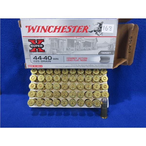 44-40 Win. 225gr Cowboy Action Lead Flat Nose Cartridges