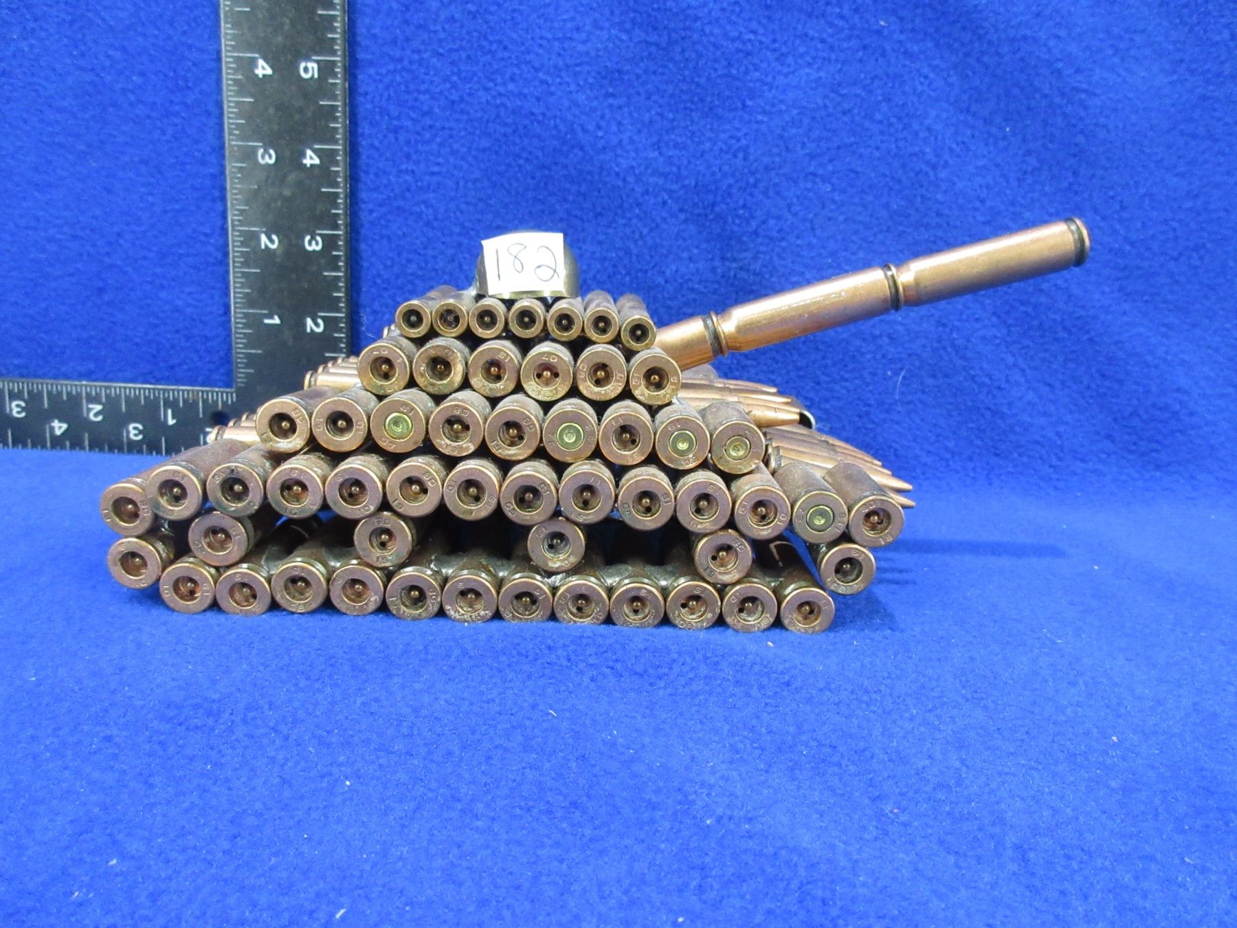 Brass Homemade Tank - Approx 7