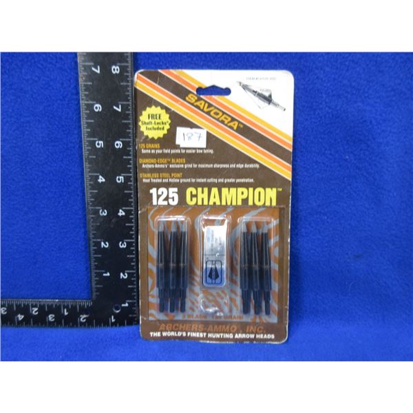 Archer's-Ammo Savora 125 Grain Aroow Heads