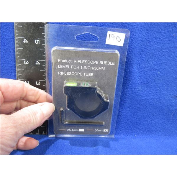 30MM Riflescope Bubble Level with Compass - Model 5024
