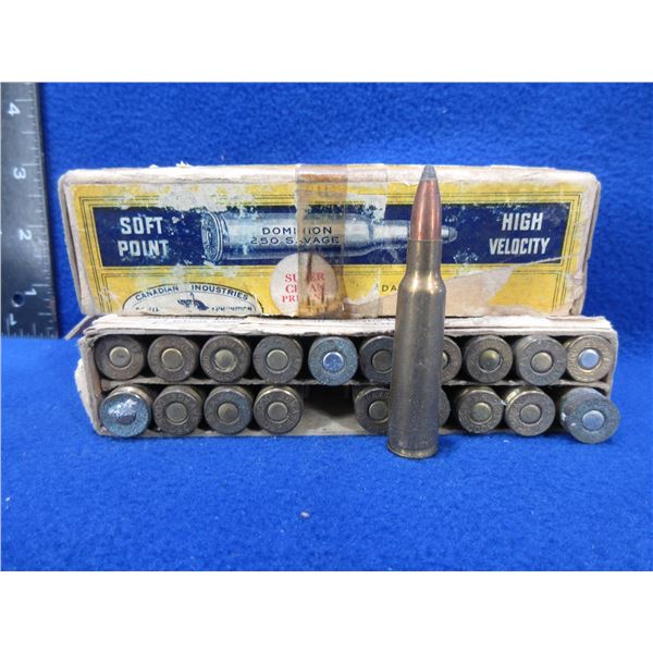 Collector Ammo - 250 Savage Mixed Headstamps Cartridges