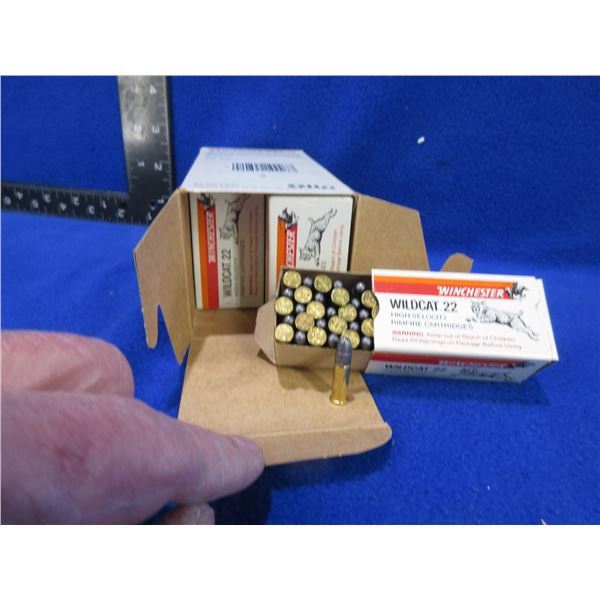 22 LR 40gr HV Winchester Wildcat 22 Cartridges