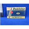 Image 2 : Collector Ammo - 7MM Mauser 139gr SP Dominion Cartridges