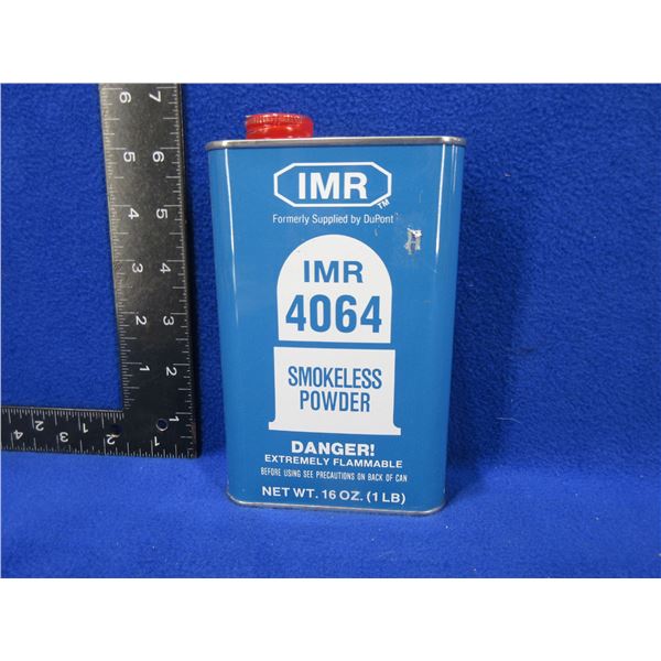 IMR 4064 Smokeless Powder - 456 Grams Including Tin
