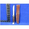 Image 1 : KA-BAR USA Fixed Blade Knife with Leather Sheath