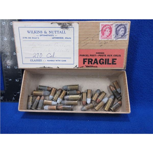 Collector Ammo - 25 Misc. Cartridges (Mostly 32 Cal.)