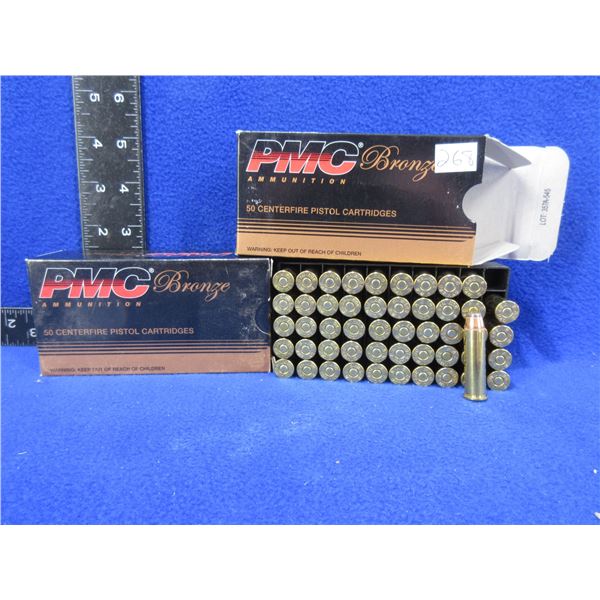 357 Magnum 158gr JSP PMC Bronze Pistol Cartridges