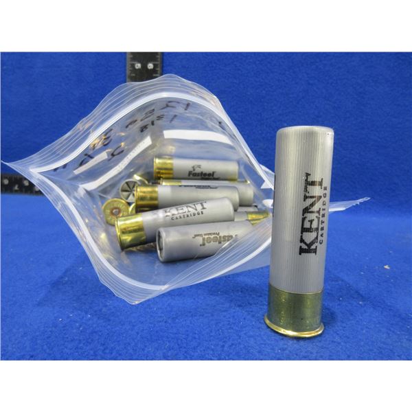 12 Ga 3 1/2" 2 Shot Kent Faststeel Shotshells - Bag of 19