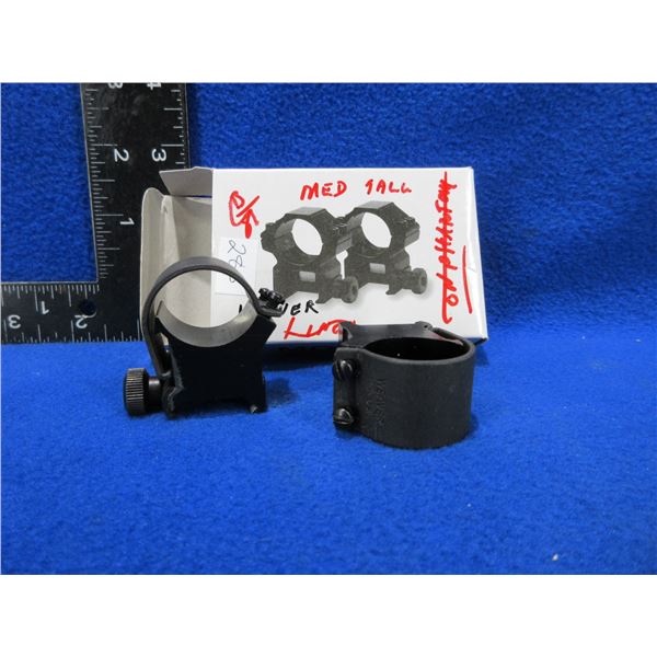 Weaver 1" Rings for Standard Weaver Base