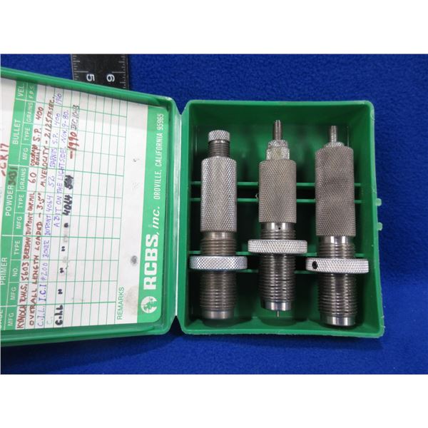 RCBS 404 Jeffery 3 Die Set
