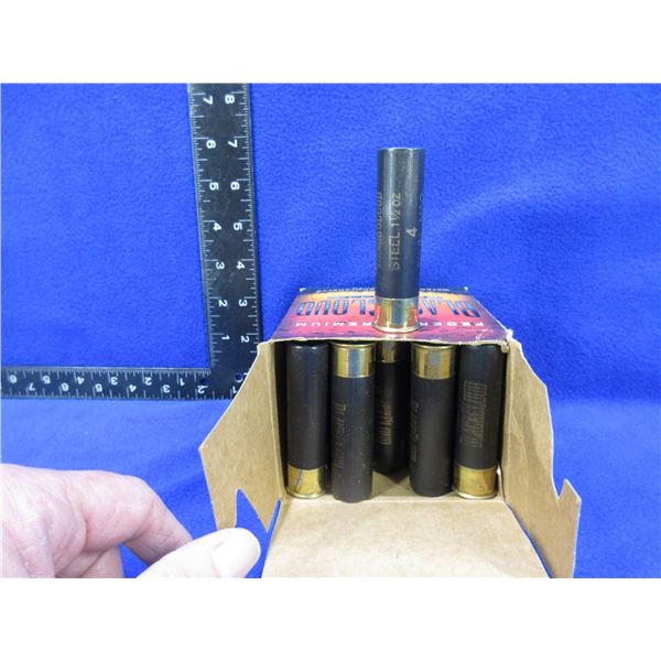 12 Ga 3 1/2" 4 Shot Federal Black Cloud Shotshells