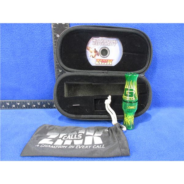 Waterfowl University Zinc NBG Duck Call in Original Case